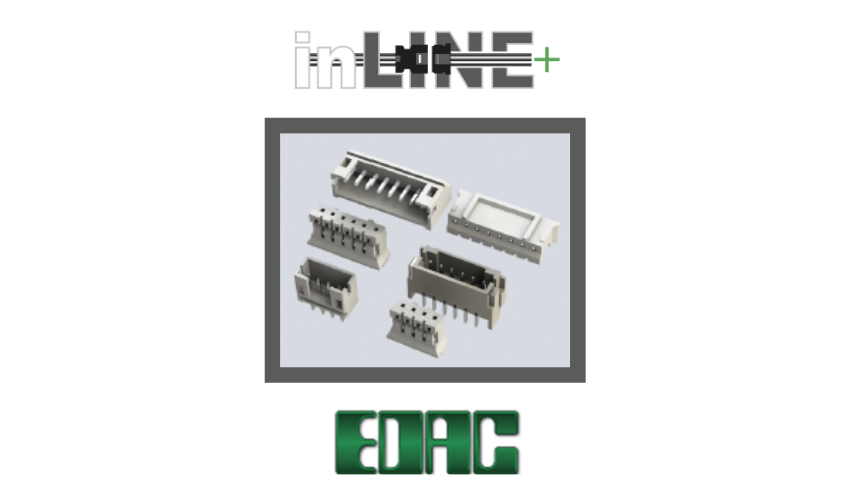 EDAC inline plug and socket